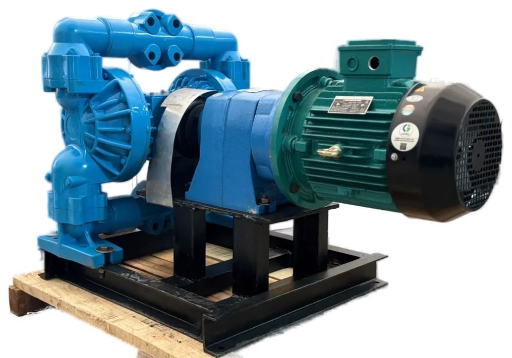 Sando EODD pump with electric motor and gearbox